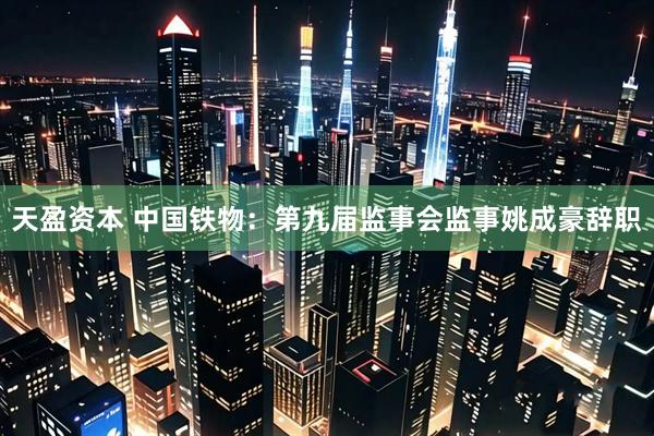 天盈资本 中国铁物：第九届监事会监事姚成豪辞职