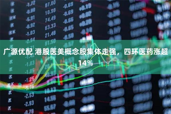 广源优配 港股医美概念股集体走强，四环医药涨超14%