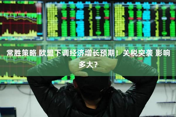 常胜策略 欧盟下调经济增长预期！关税突袭 影响多大？